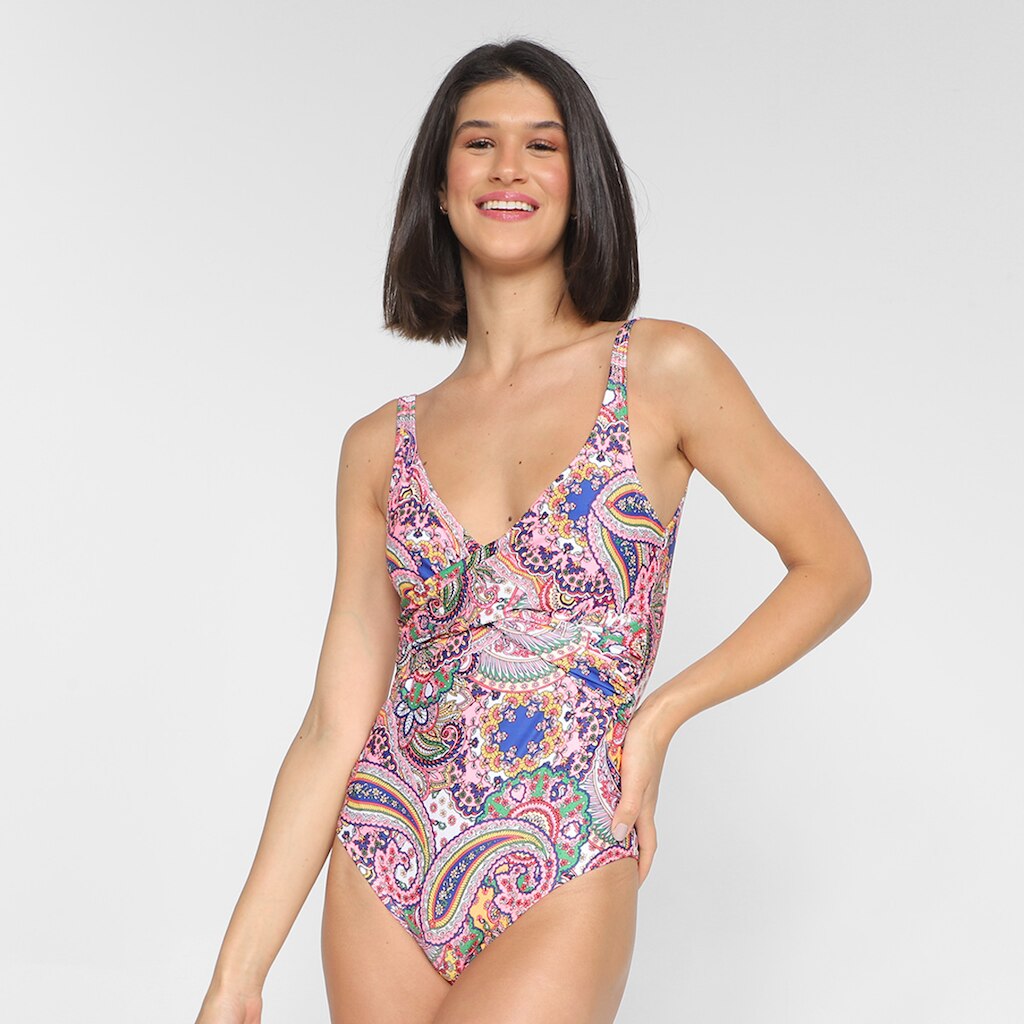 Maiô Água Doce Transpassado Feminino
