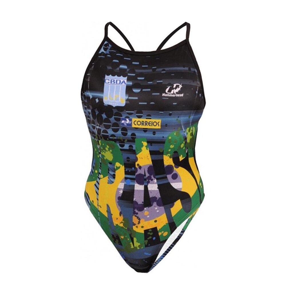 Maiô De Natação Duramax Brasil Flyback Hammerhead