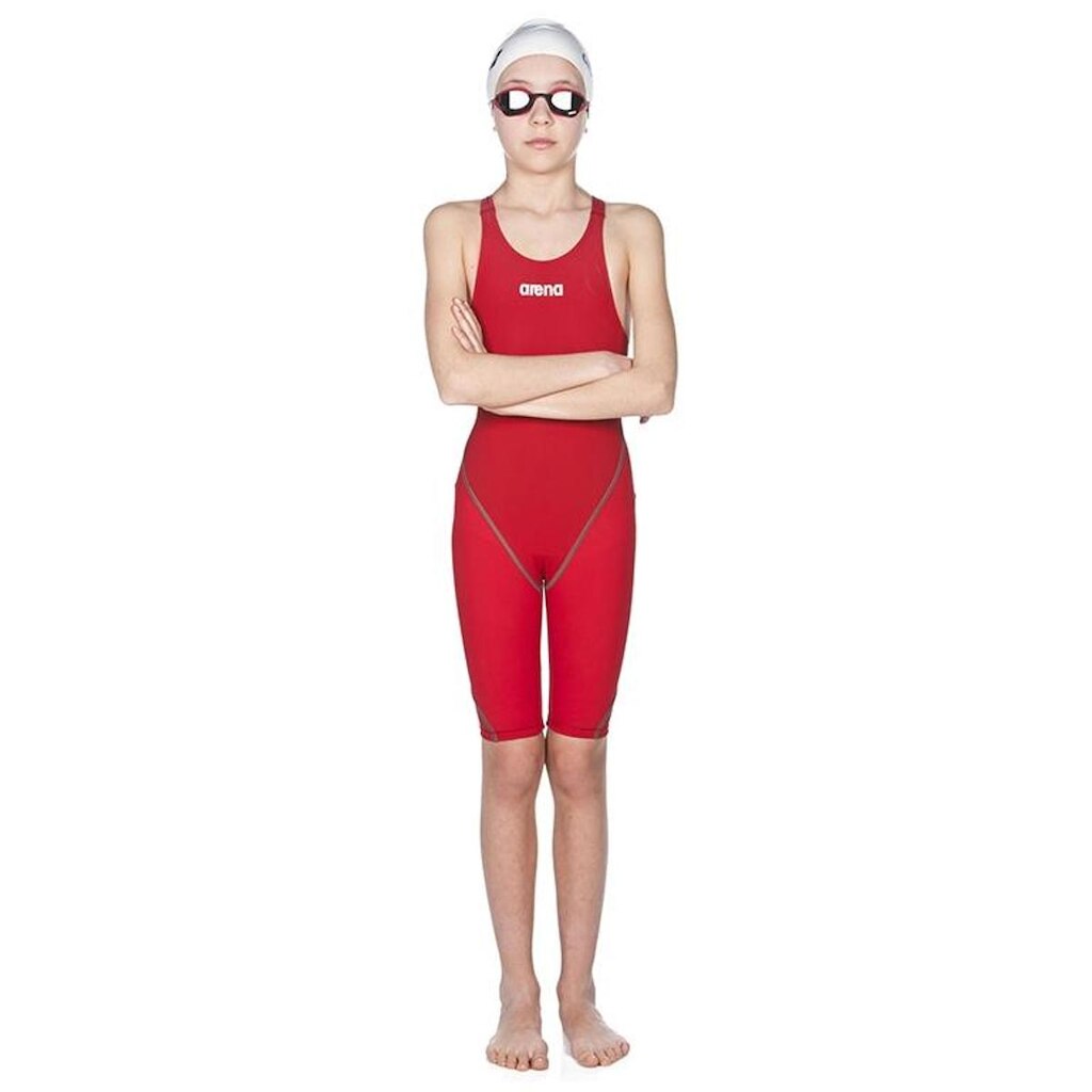 Maiô De Natação Junior Powerskin St 2.0 Open Back Arena