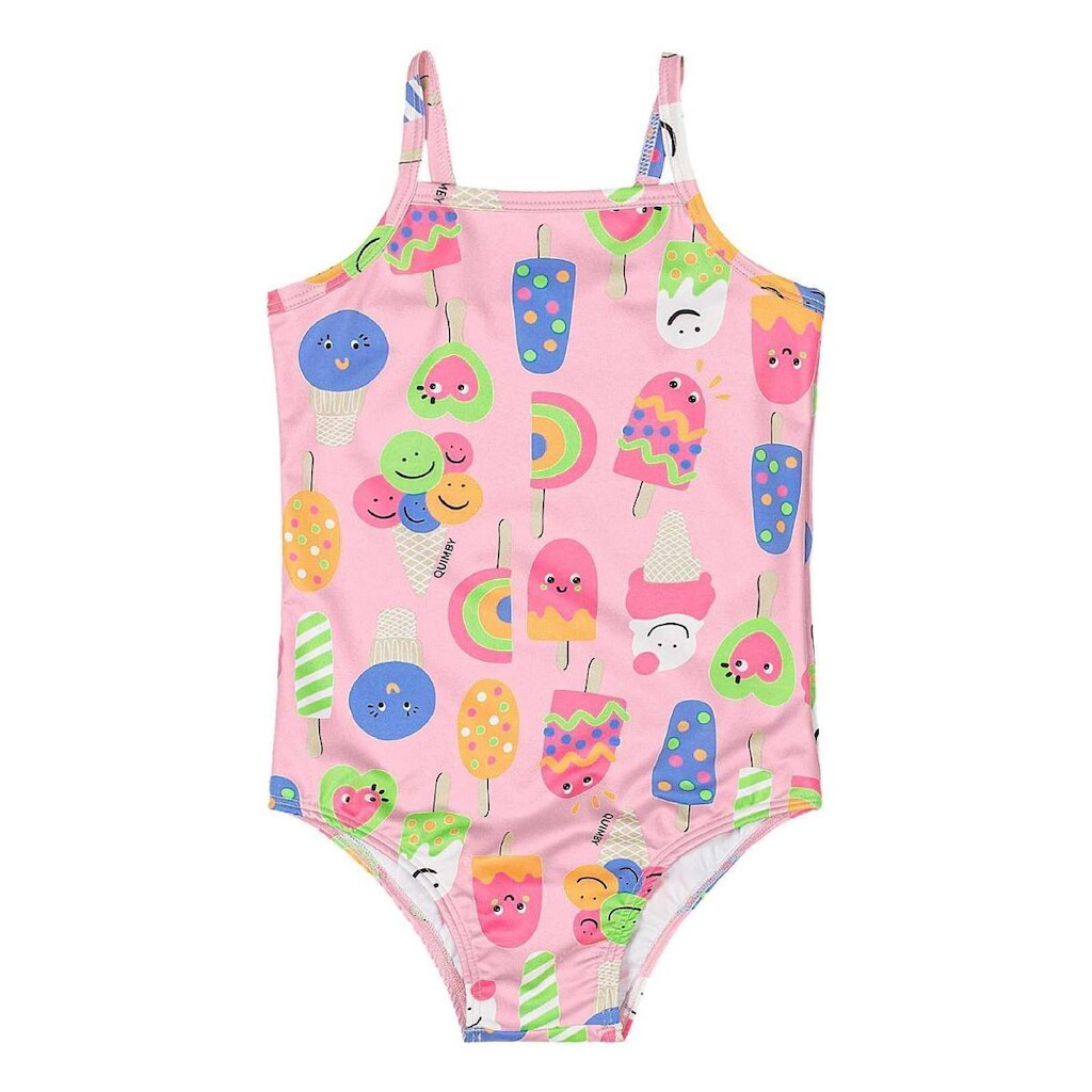 Maiô Estampado FPS +50 para Menina Quimby
