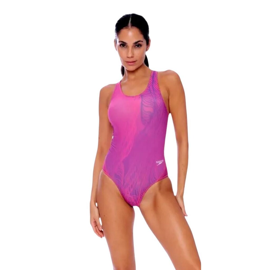 Maiô Feminino Hidroginástica e Natação Speedo Alça Larga