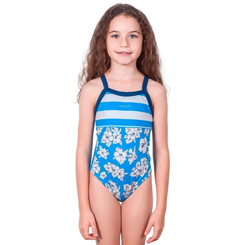 MAIÔ INFANTIL HIBISCUS PROTEÇÃO UV 50+ KAUNA
