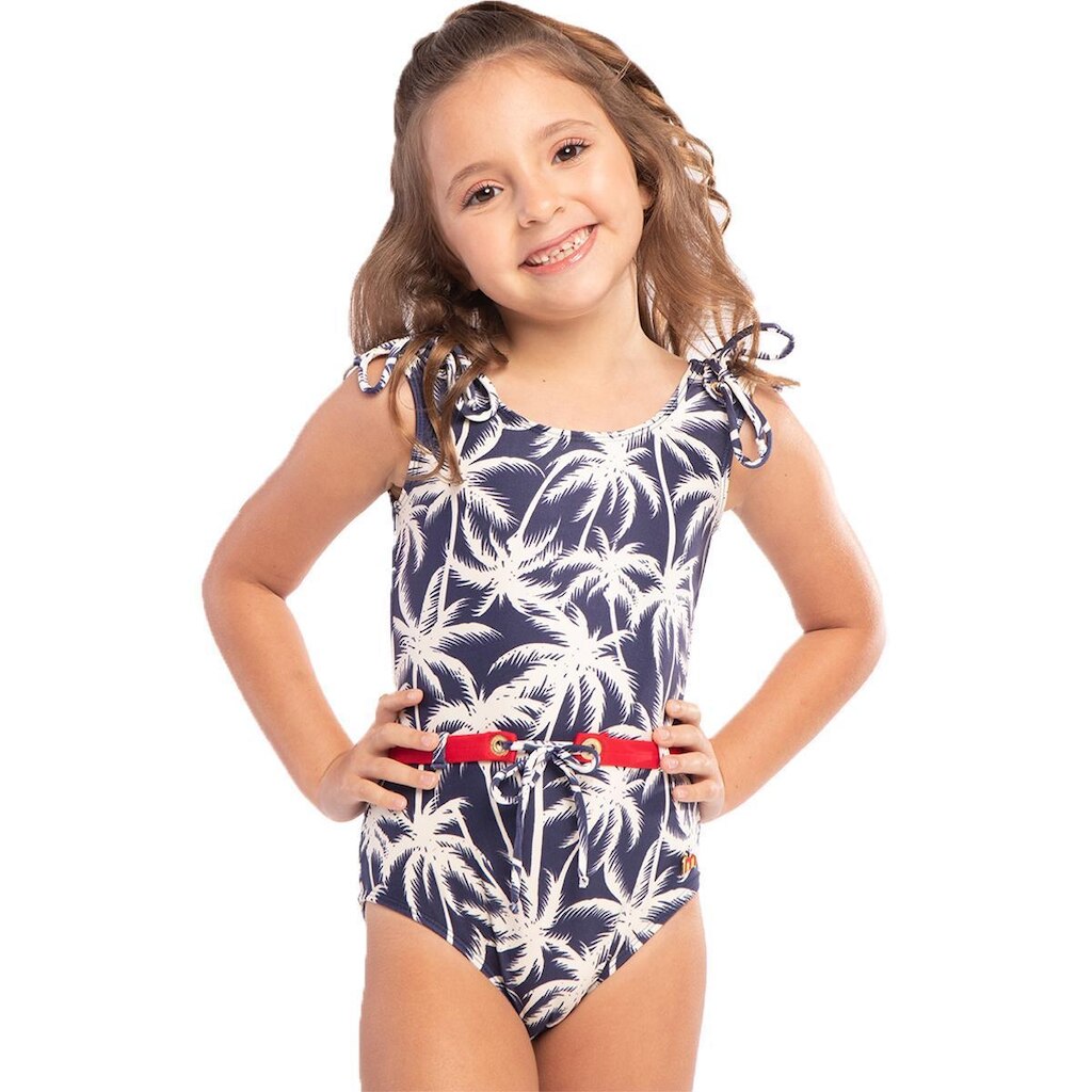 Maiô Infantil Tice Luau Azul