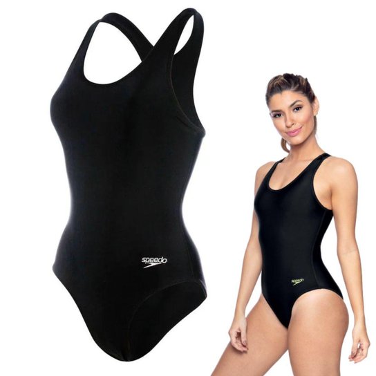 Maio Natação Feminino Speedo Racerback Maillot Tamanhos - Preto é ruim? Maio Natação Feminino Speedo Racerback Maillot Tamanhos - Preto é boa?