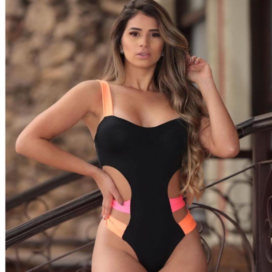 Maiô Praia Feminino Biquini Tiras Na Cintura Body Piscina - Preto é ruim? Maiô Praia Feminino Biquini Tiras Na Cintura Body Piscina - Preto é boa?