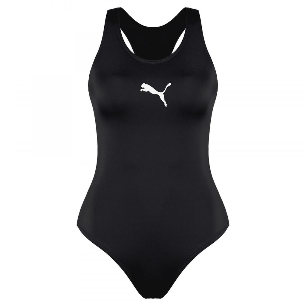 Maiô Puma Nadador Feminino - Preto