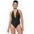 Maiô Speedo X Classics II Feminino - Amarelo