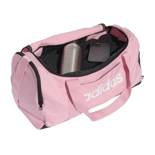 Mala Adidas Duffel Linear - Rosa Único