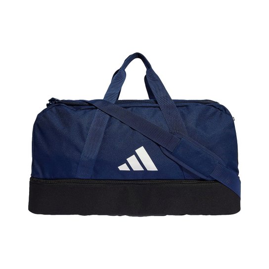 Mala Adidas Duffle Tiro Marinho+Branco Netshoes