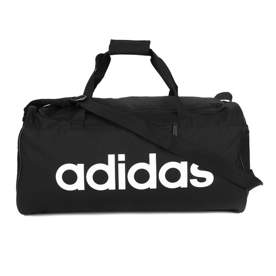Mala Adidas Lin Core Duf M - Preto e Branco é ruim? Mala Adidas Lin Core Duf M - Preto e Branco é boa?