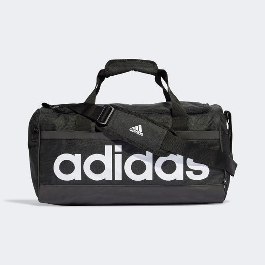 Mala Adidas Linear Duffel Unissex - Preto+Branco é ruim? Mala Adidas Linear Duffel Unissex - Preto+Branco é boa?