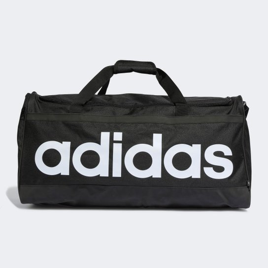 Mala Adidas Linear Duffel - Chumbo+Branco é ruim? Mala Adidas Linear Duffel - Chumbo+Branco é boa?
