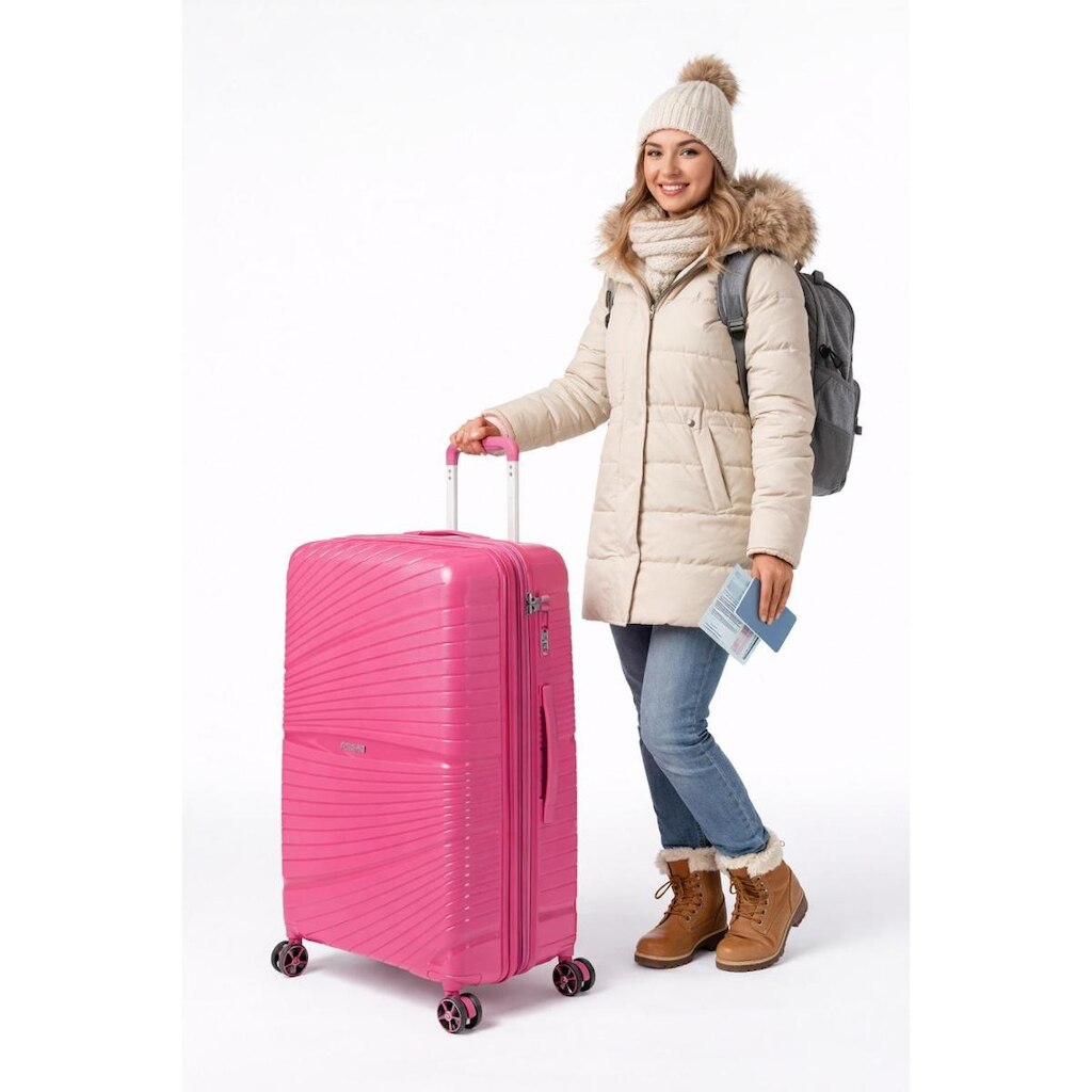 Mala American Tourister Bordo 55x36x26 TSA 4 Rodas