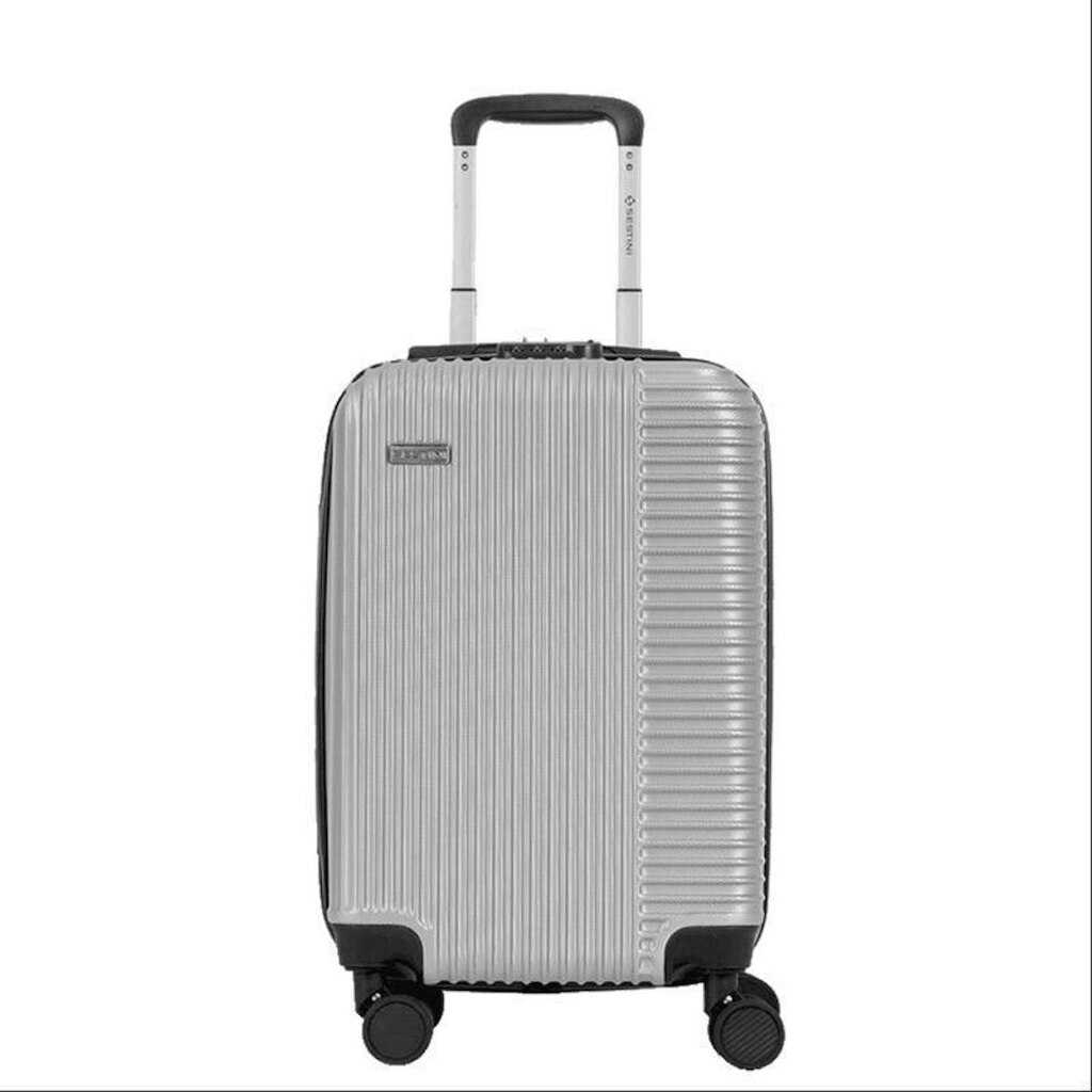 Mala Bordo de Viagem Classy 2 Sestini em ABS Plástico Rodas 360 Ref. 041136-40