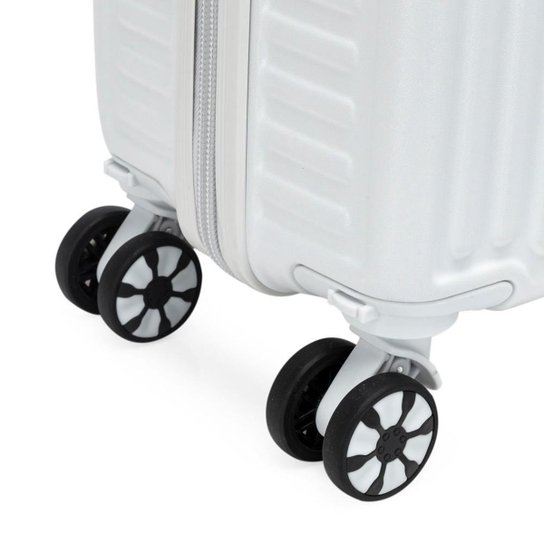 Mala de Bordo Lequeen Resistente 2 Litros Abs Rodas 360 PP
