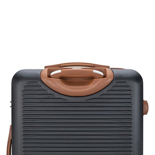 Mala de Bordo Pequena Swissport com Rodas 360° Compacta Resistente Semi-Rigida