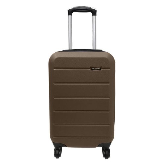 Mala De Bordo Sestini 360 Orion Pequena Bronze - Bronze Menor preço em Mala De Bordo Sestini 360 Orion Pequena Bronze - Bronze