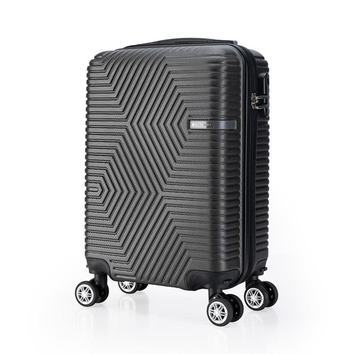 Mala de Bordo Viagem Anti Furto ABS Roda 360° Swissport Menor preço em Mala de Bordo Viagem Anti Furto ABS Roda 360° Swissport