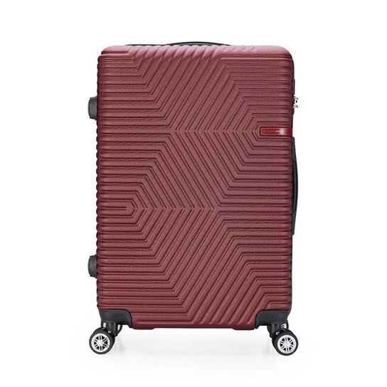 Mala De Bordo Viagem P Executiva ABS Rodinhas 360° - Vinho Menor preço em Mala De Bordo Viagem P Executiva ABS Rodinhas 360° - Vinho