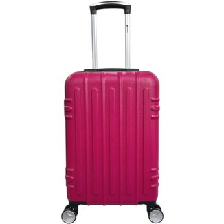 Mala de Viagem Bordo Porte Pequeno Rodas 360° ABS Resistente Cadeado com Segredo Cruzeiro 3000-M20