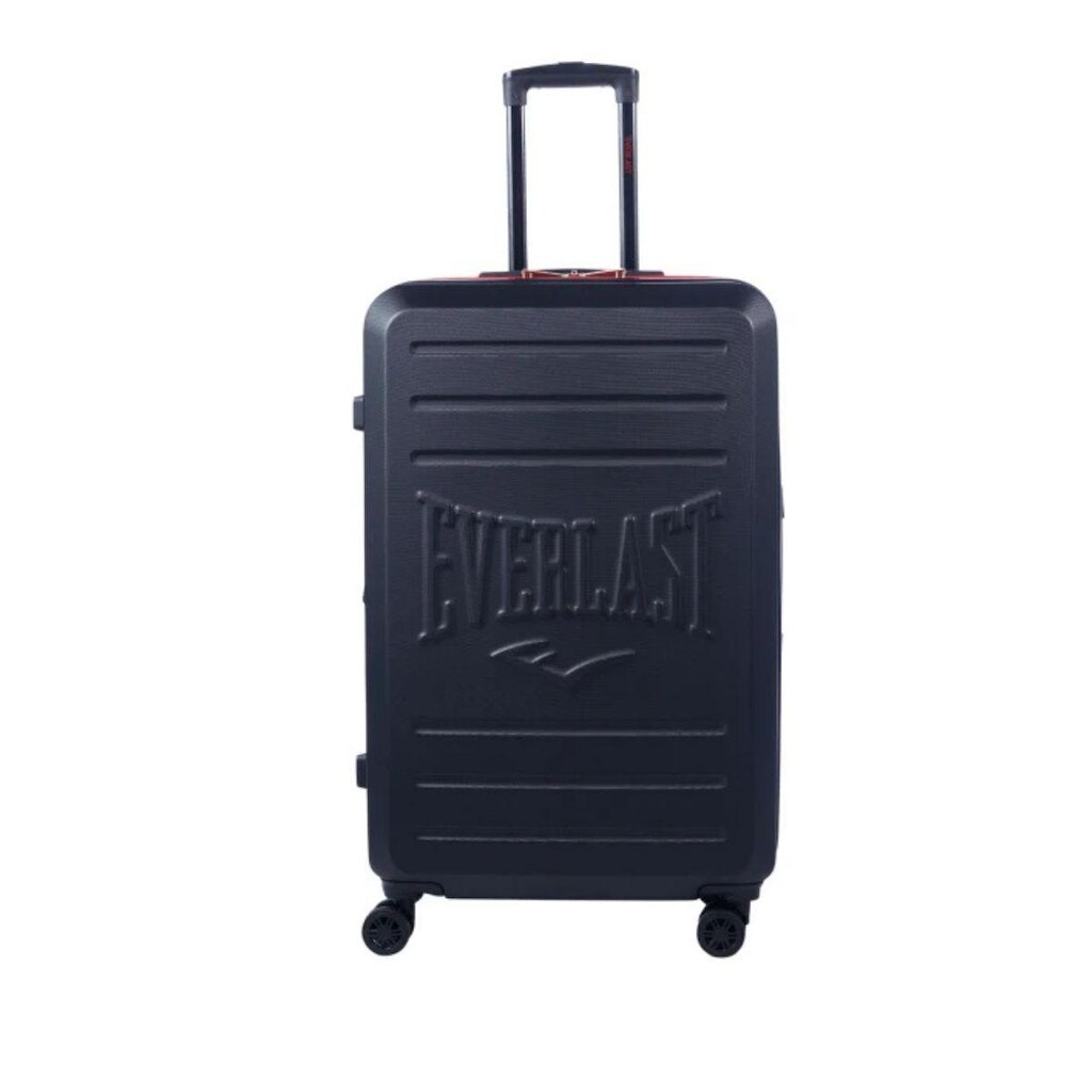 Mala de Viagem Everlast Preta com Vermelho Grande