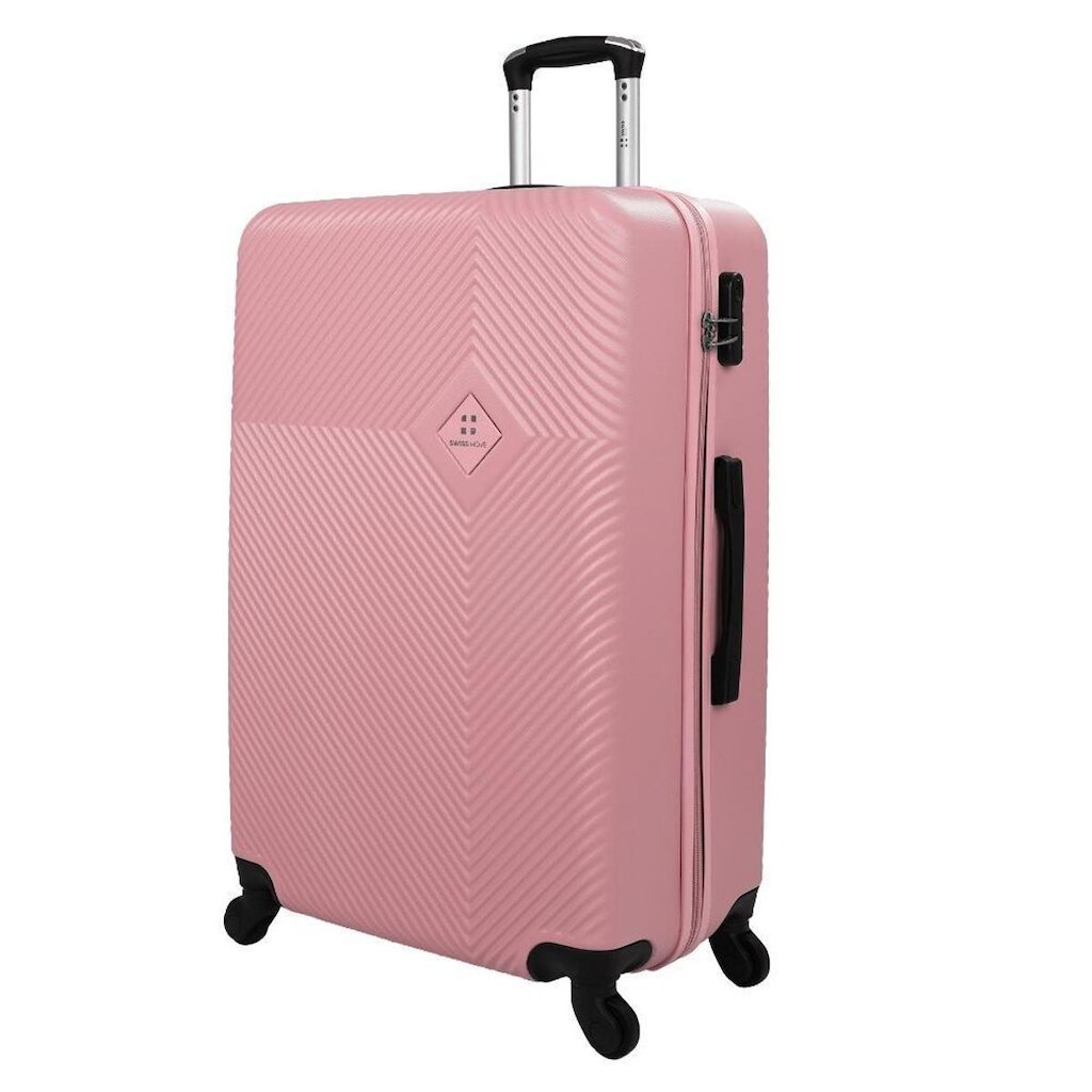 Mala de viagem grande 32kg Zug Swiss Move Rose