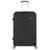 Mala de Viagem Grande Porte Rodas 360º ABS Cadeado TSA Texturizada Cruzeiro 1005-M28 - Preto