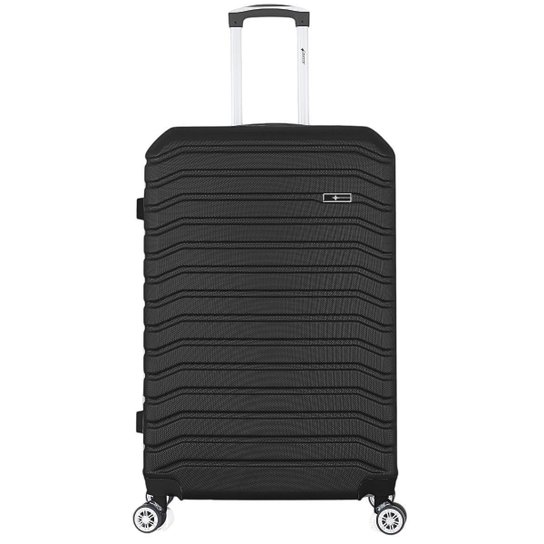 Mala de Viagem Grande Porte Rodas 360º ABS Cadeado TSA Texturizada Cruzeiro 1005-M28