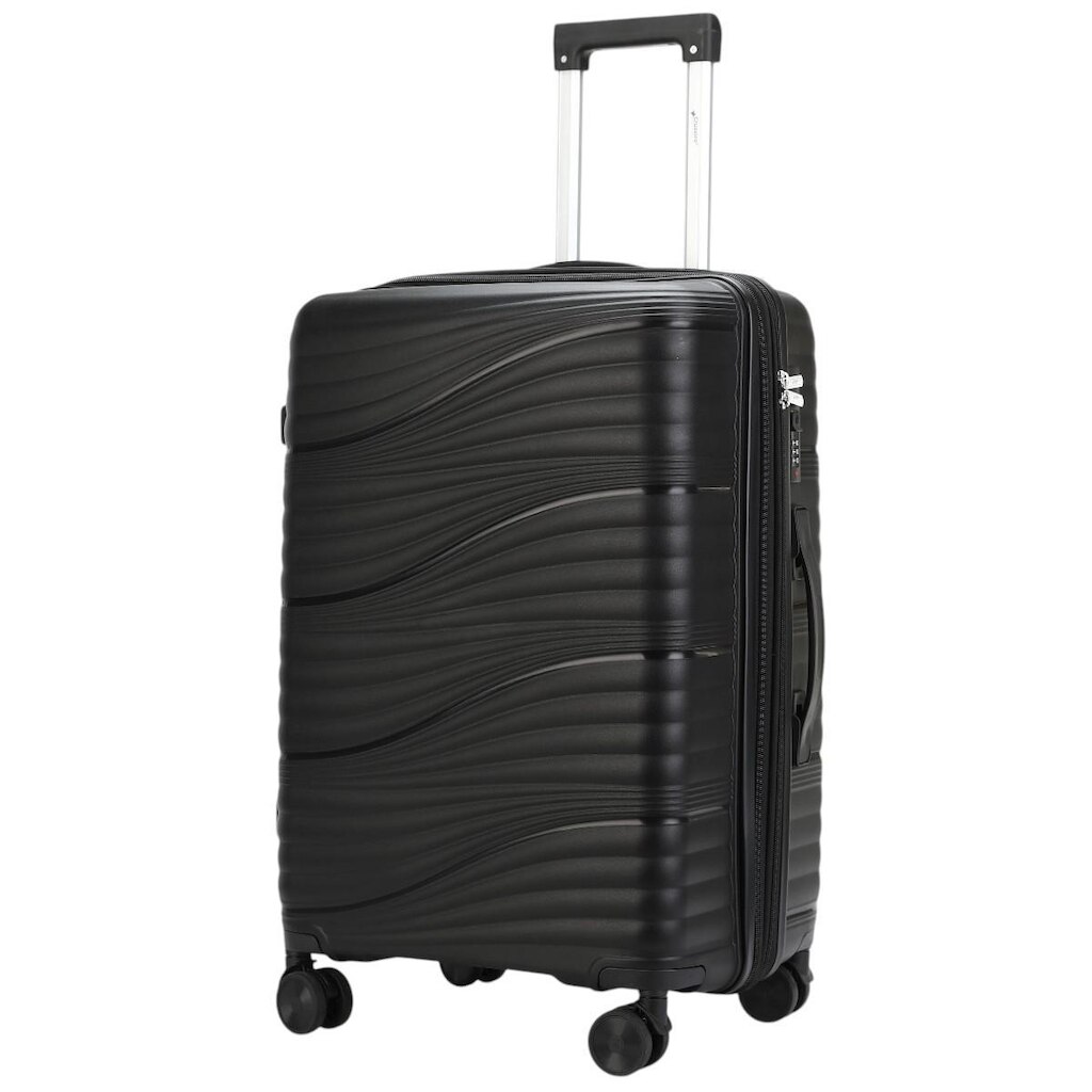 Mala de Viagem Grande Porte Rodas 360° em ABS Resistente Cadeado com Segredo Cruzeiro 6007-M28