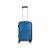 Mala de Viagem Pequena Com Zíper Expansor Mala De Bordo ABS - Azul