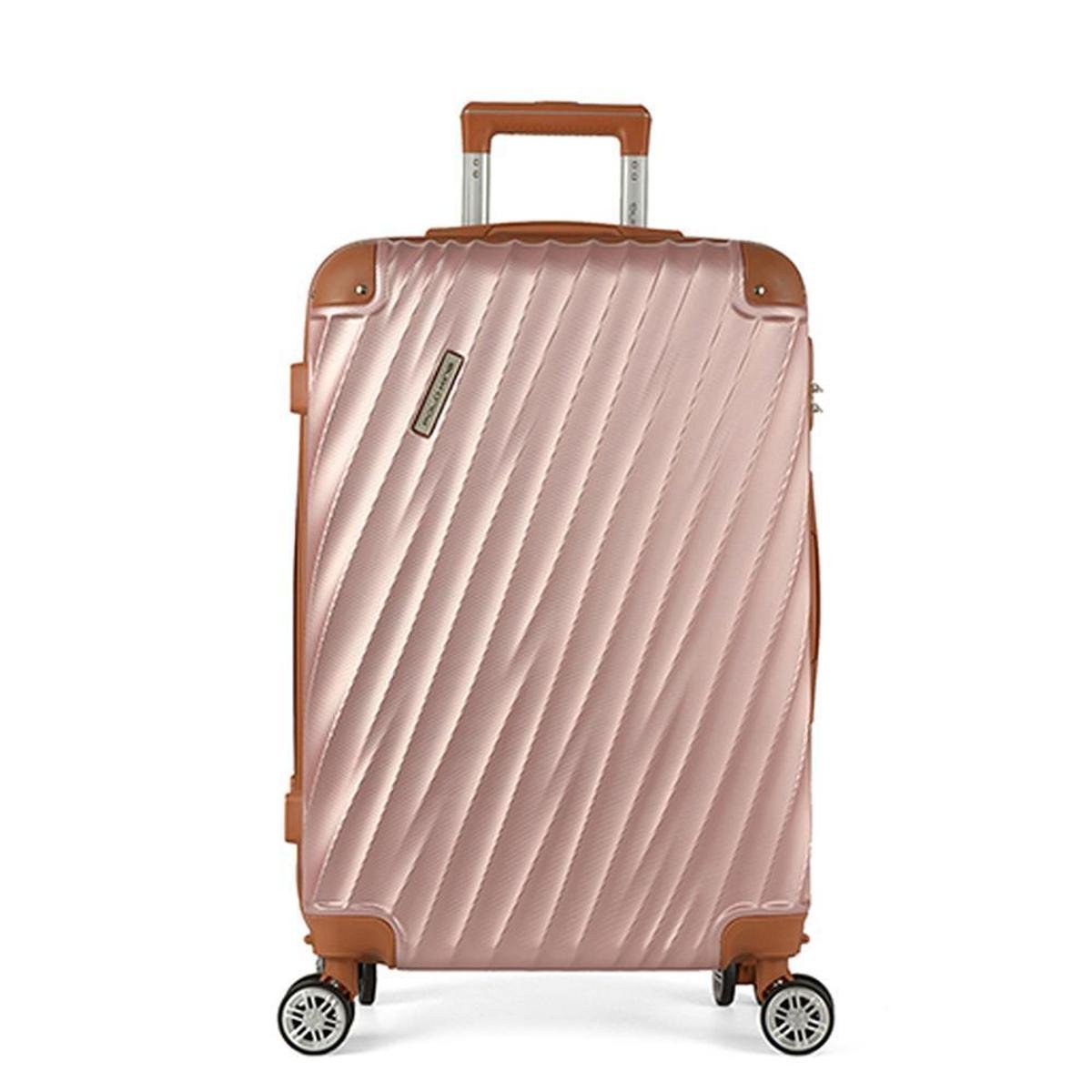 Mala De Viagem Polo King Marseille Média Rosa - Rosa | Netshoes