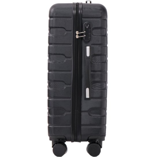 Mala de Viagem Porte Grande Rodas 360° ABS Cadeado TSA Texturizada Cruzeiro 1015-M28