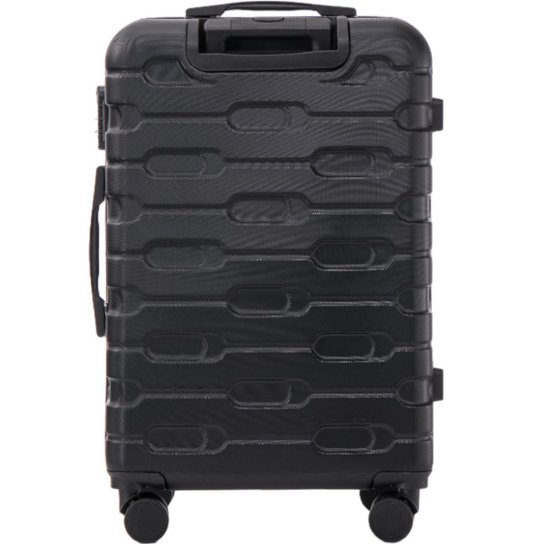 Mala de Viagem Porte Grande Rodas 360° ABS Cadeado TSA Texturizada Cruzeiro 1015-M28