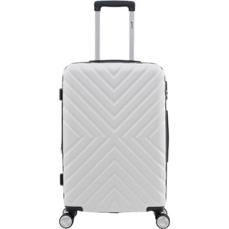 Mala de Viagem Porte Grande Rodas 360° ABS Resistente Cadeado com Segredo Zíper Expansivo Cruzeiro 3