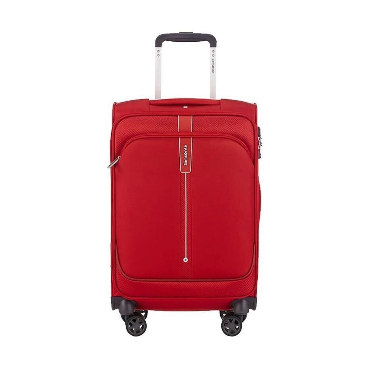 Mala De Viagem Samsonite Popsoda Pequena Vermelho Menor preço em Mala De Viagem Samsonite Popsoda Pequena Vermelho