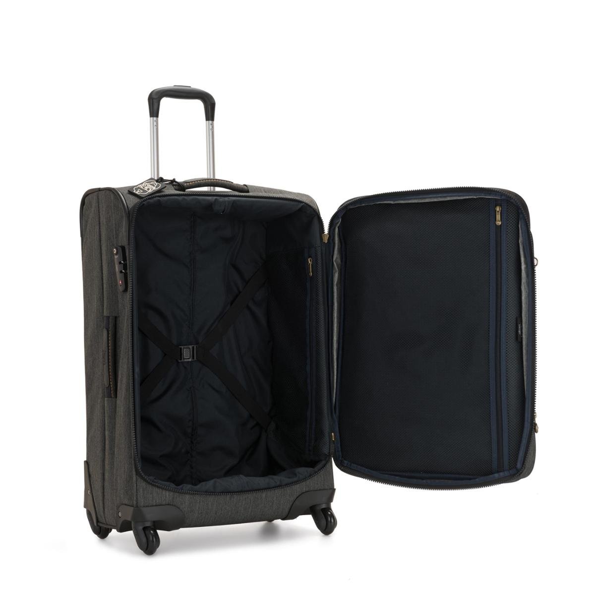 Mala Kipling Youri Spin 68 Feminina Preto Netshoes