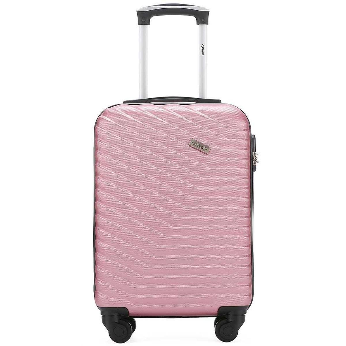 Mala Rígida Montana Isiway Pequena Rosa - Rosê | Netshoes