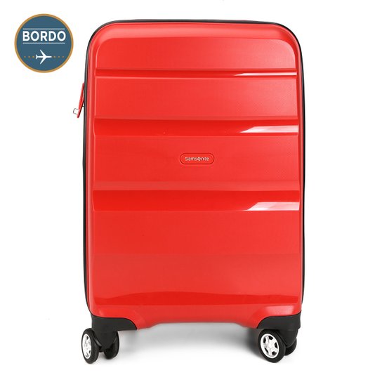 Mala Samsonite Spin Air P - Vermelho Menor preço em Mala Samsonite Spin Air P - Vermelho
