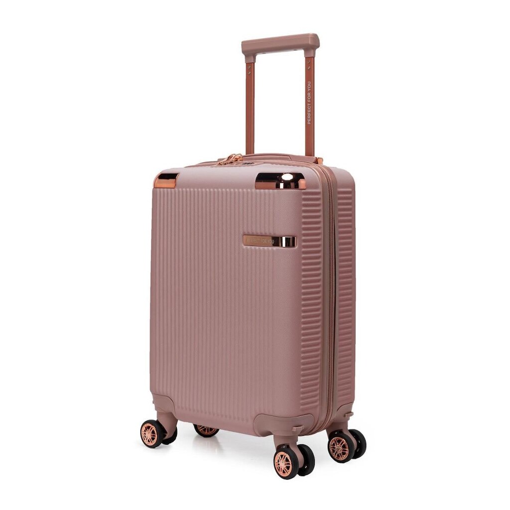 Mala Viagem PP Bordo 8kg Rodinhas 360° Espaçosa Cadeado TSA