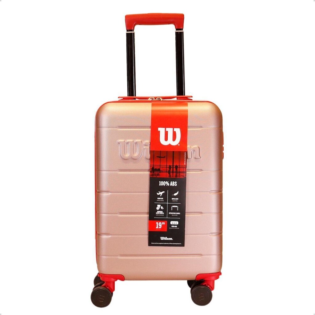 Mala Wilson Bordo Viagem Abs Rodas Duplas 360 10 Kg