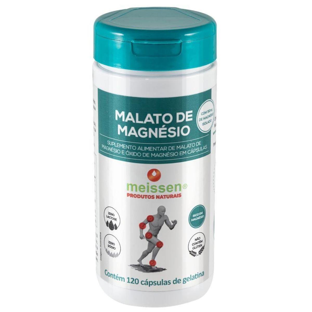 Malato Magnesio 120 Capsulas - Meissen