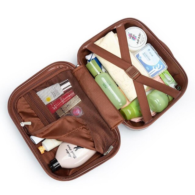 Maleta Frasqueira Necessaire de Mão em ABS para Viagens