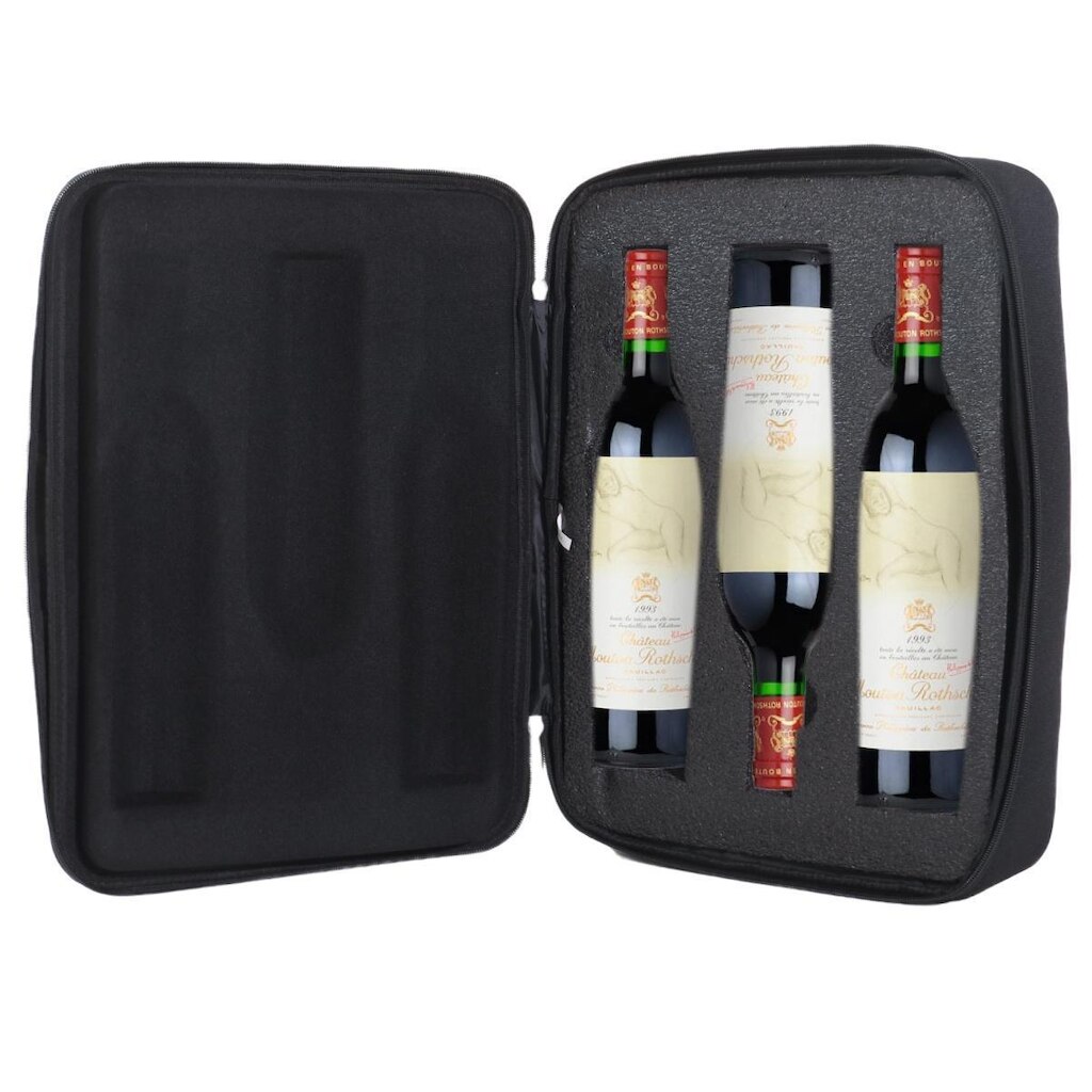MALINHA DE VINHOS PARA 3 GARRAFAS 750ML - MALÍSSIMA WINE BAG