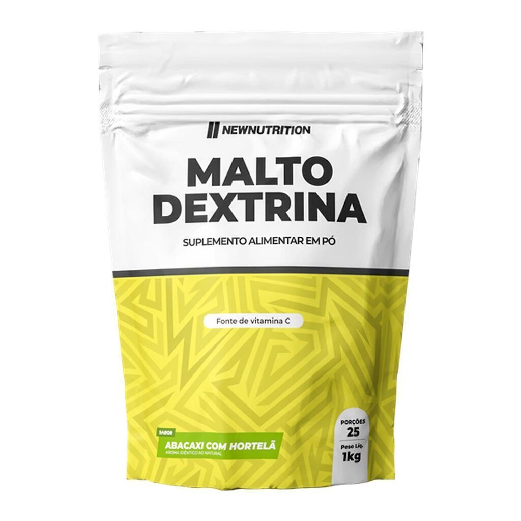 Maltodextrina - 1000g Abacaxi Com Hortelã - NewNutrition