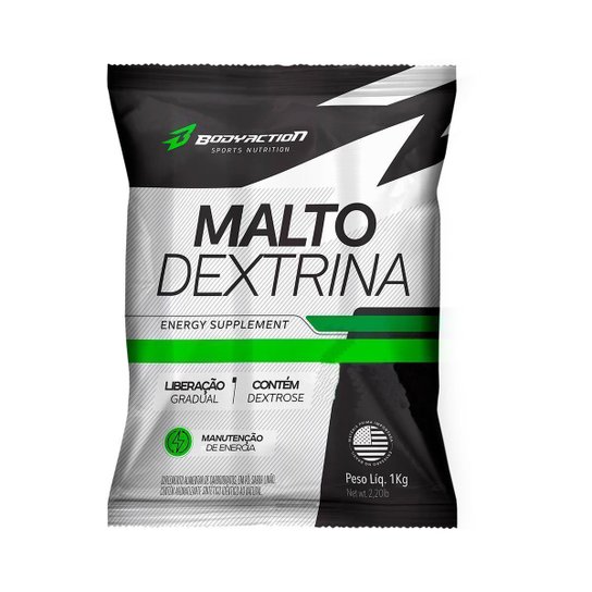 Maltodextrina 1kg Limão - Body Action Menor preço em Maltodextrina 1kg Limão - Body Action