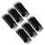 Manguito Curto Voleibol Arrow - Kit com 6 - Preto