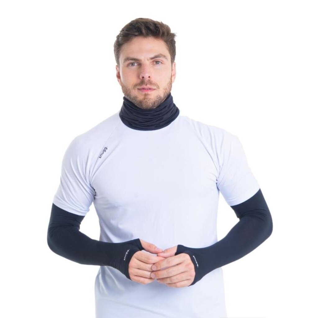 Manguito Dedo e Balaclava Bandana Tubular Proteção UV50+