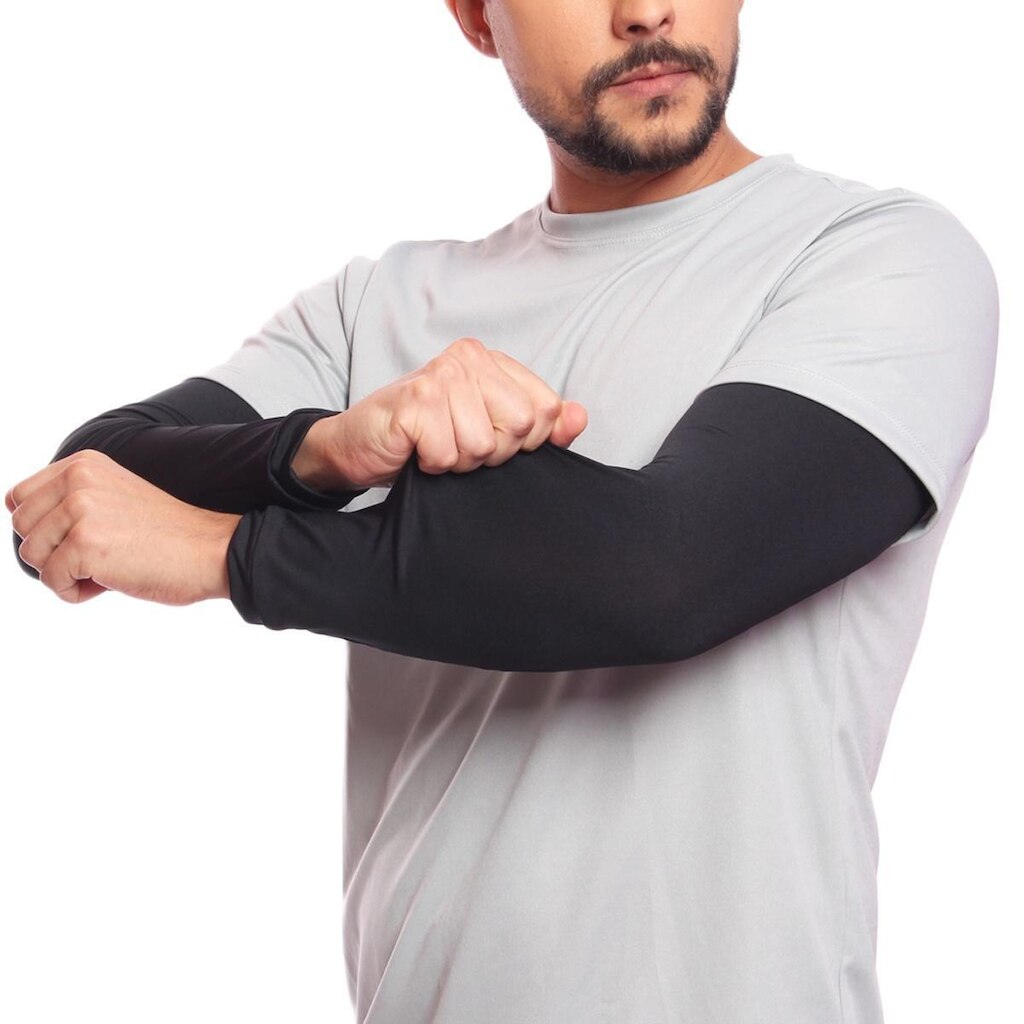 Manguito Mangas Proteção De Braço Térmico Malha Proteçao Uv