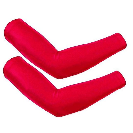 Manguito Mangote Para Braços Proteção Solar Uv50+ Basquete - Slim Fitness - Caramelo - Único - Homem - Vermelho Menor preço em Manguito Mangote Para Braços Proteção Solar Uv50+ Basquete - Slim Fitness - Caramelo - Único - Homem - Vermelho