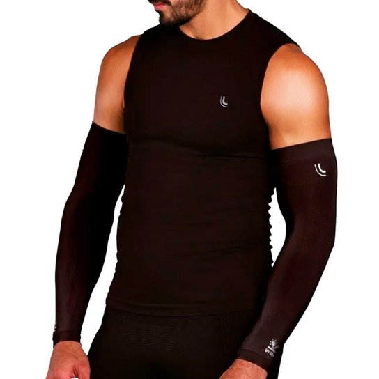 Manguito Proteção Com Solar UV 50+ Unissex Seamless Dry Lupo - Preto é ruim? Manguito Proteção Com Solar UV 50+ Unissex Seamless Dry Lupo - Preto é boa?